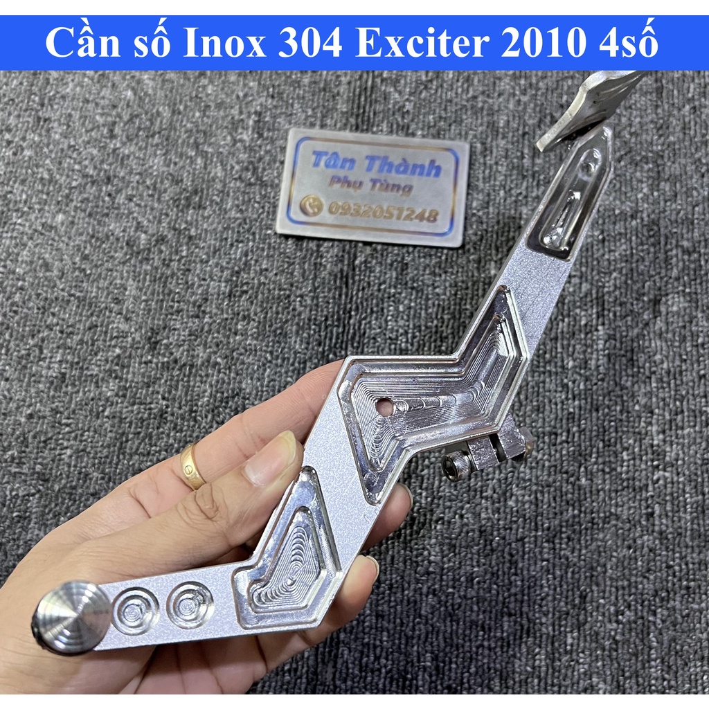 Cần số Inox 304 Exciter 2010 4 số ( MS2)