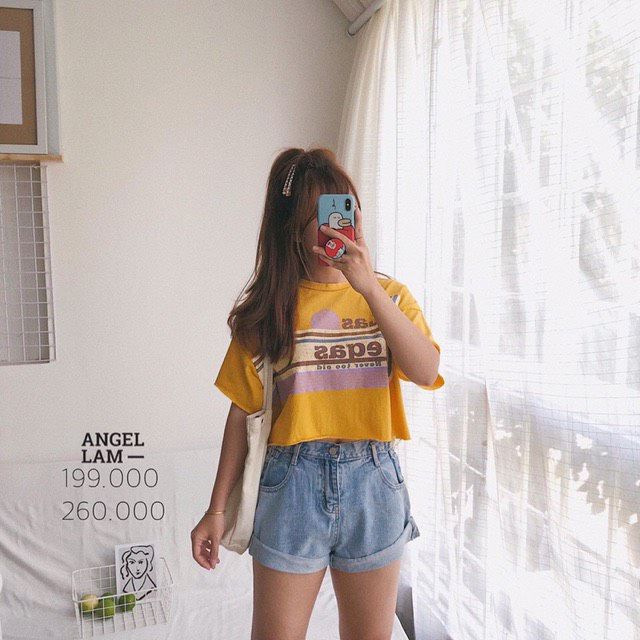 Áo croptop las vegas