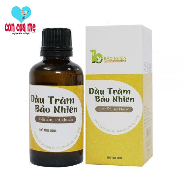 Dầu tràm Sát khuẩn – giữ ấm cơ thể – Chống cảm lạnh cho bé