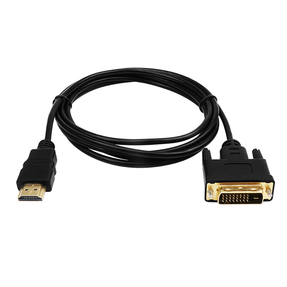 Dây Cáp Chuyển Đổi Dvi-d 24 + 1pin Sang Hdmi Dài 1m Mạ Vàng