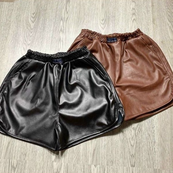Quần Da vạt bầu cạp cao phối 2 túi sành điệu (hình thật)PC