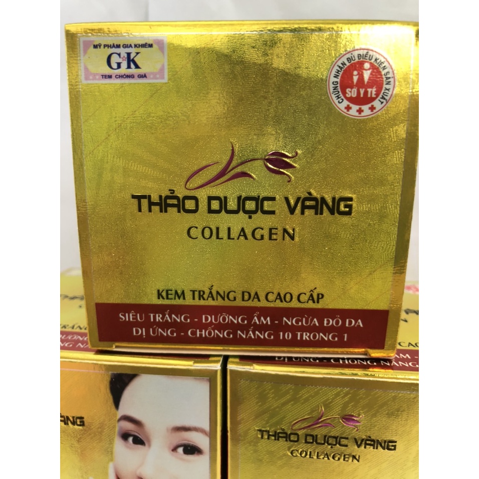 Kem thảo dược vàng collagen