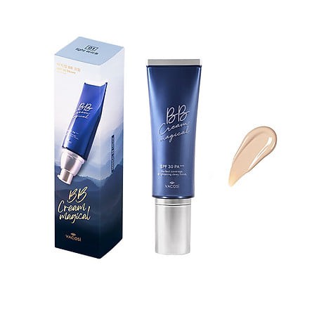 Kem nền che khuyết điểm, chống nắng hoàn hảo VACOSI NATURAL MAGICAL BB CREAM