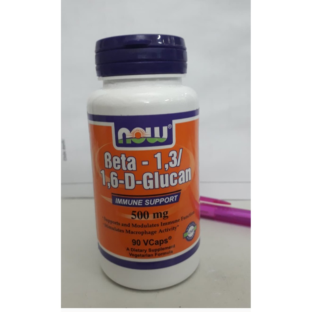 Beta - 1,3/1,6 - D - GLUCAN 500mg thực phẩm bảo vệ sức khỏe - viên nang