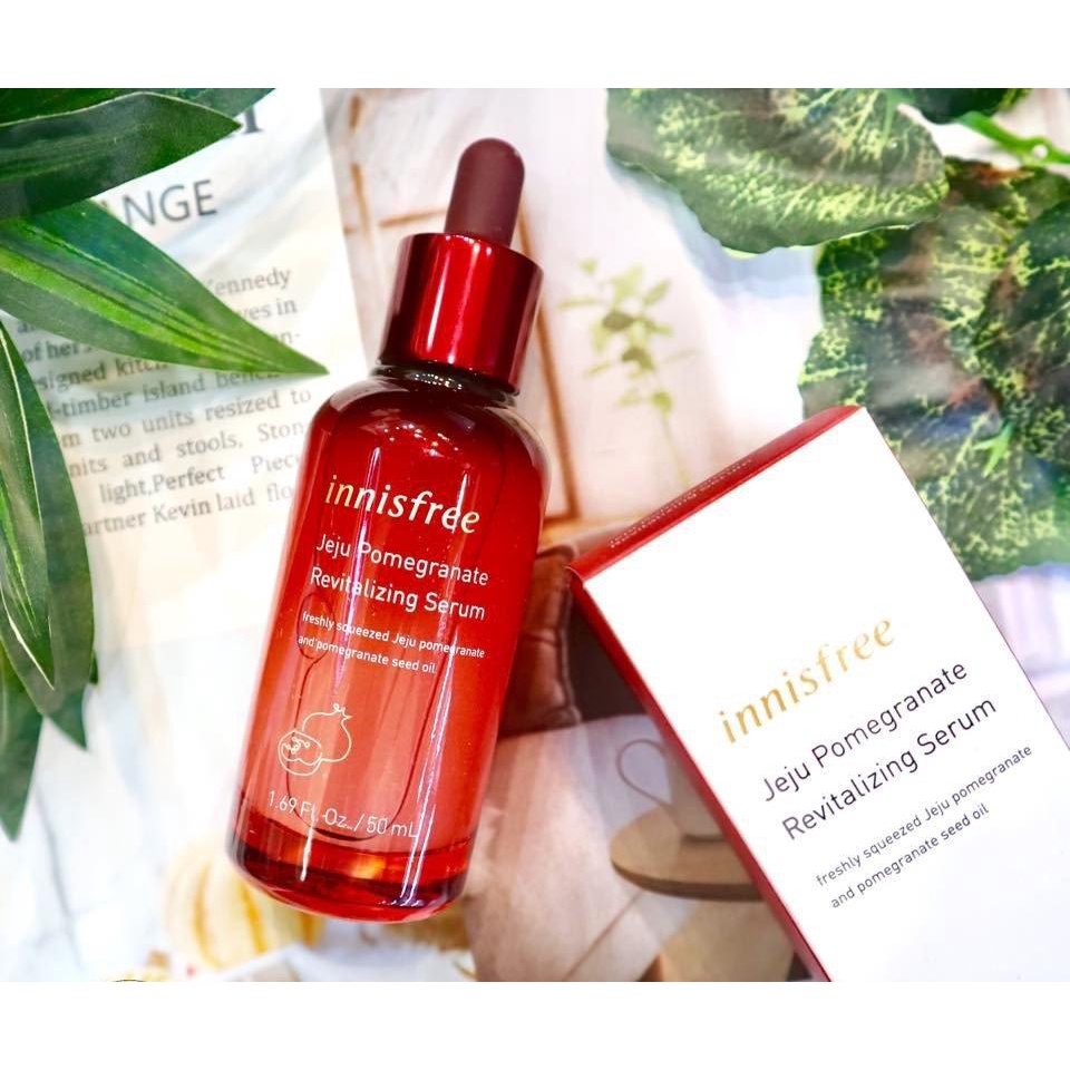 Tinh Chất Lựu Đỏ Innisfree Jeju Pomegranate Revitalizing Serum 50ml