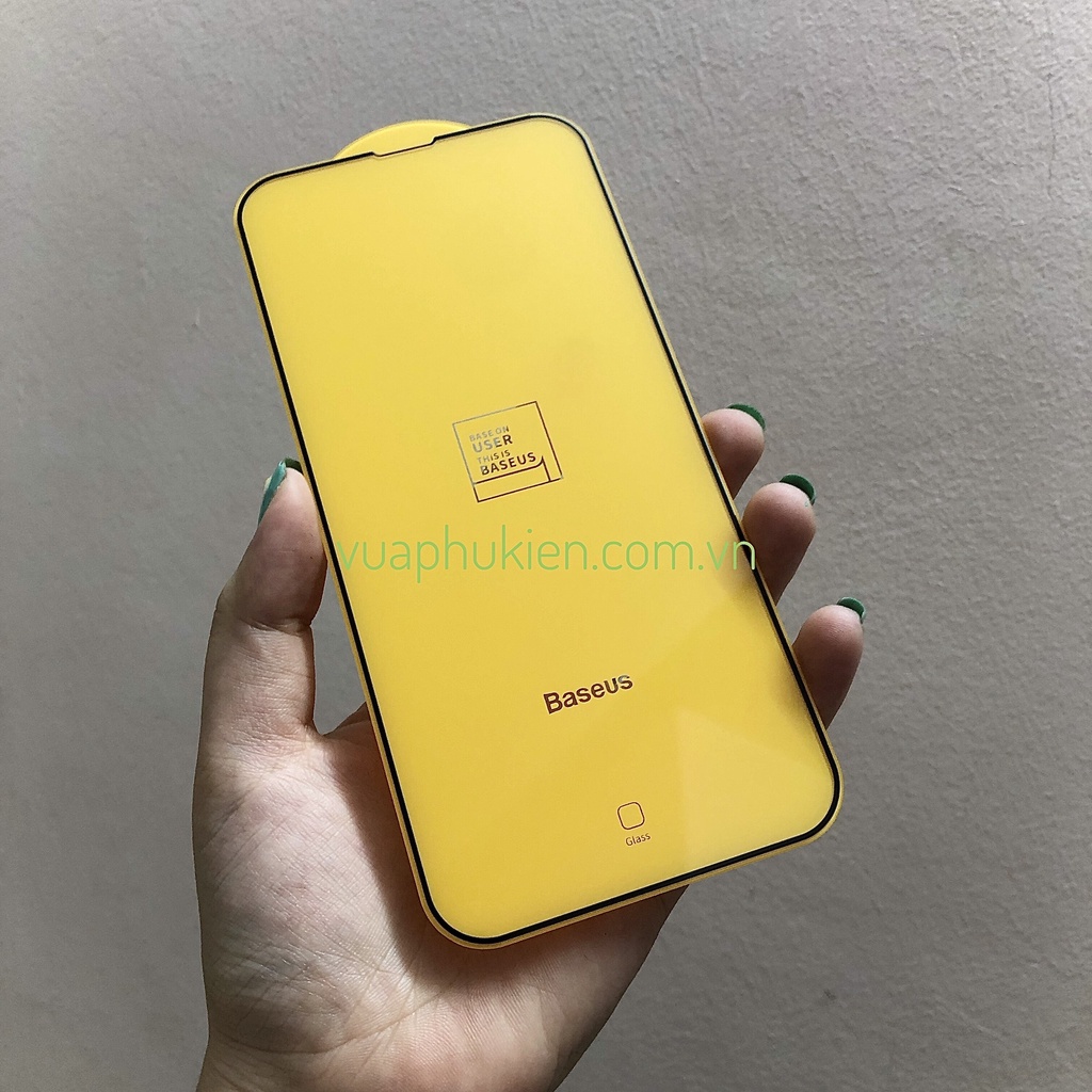 Kính cường lực full màn hình iPhone 13 Pro Max/13 Pro/13 6.1 chính hãng Baseus
