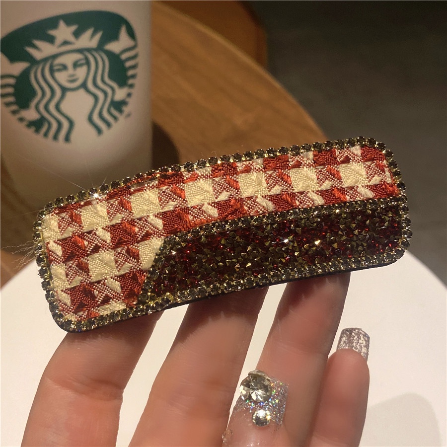 Kẹp tóc đính đá kim cương giả phong cách Nhật Hàn thời trang cho nữ