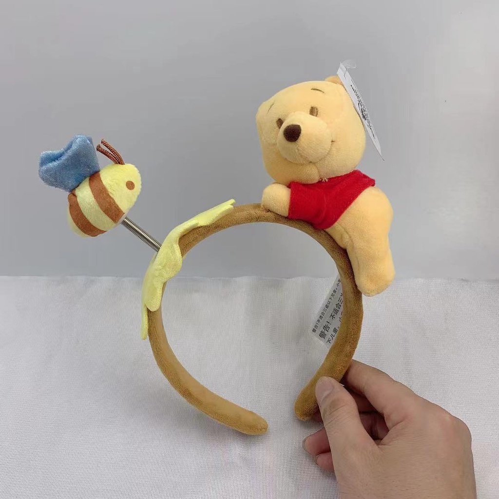 DISNEY Băng Đô Cài Tóc Hình Nhân Vật Hoạt Hình Stitch Đáng Yêu