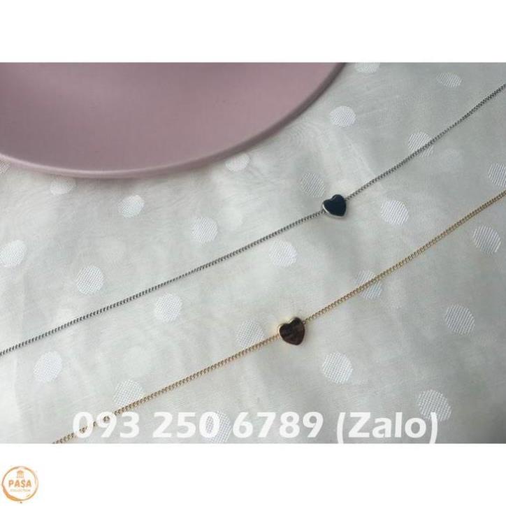 Dây Chuyền Vòng đeo cổ trái tim ngọt ngào, xinh xắn