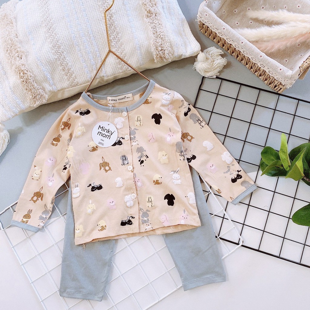 SALE BỘ COTTON DÀI CÚC GIỮA MINKYOM CAO CẤP MỚI NHẤT(CTCG)