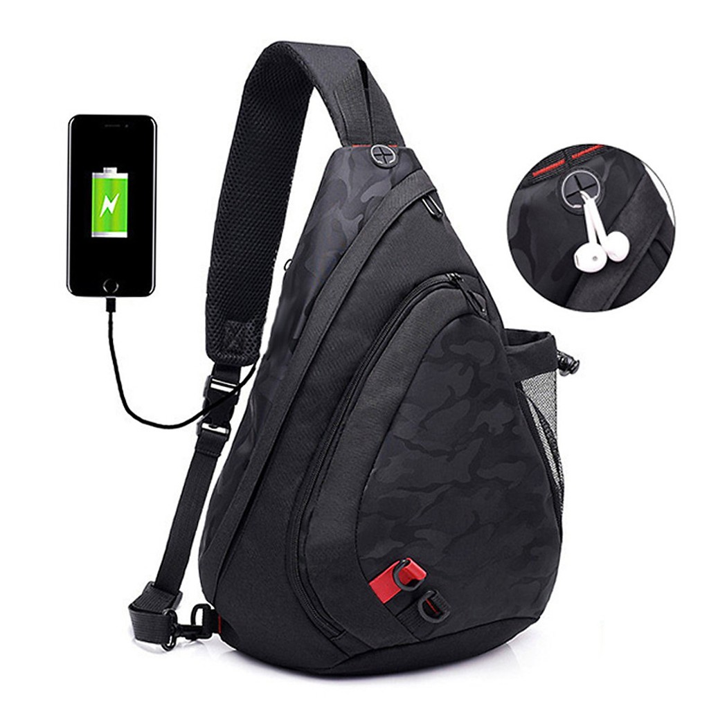 Túi Đeo Chéo Nam Nữ Cavara GF09