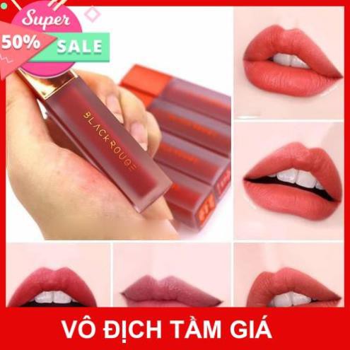 Son Black Rouge A06 ⚡️𝑯𝒂̀𝒏𝒈 𝑯𝒂𝒏𝒅𝒎𝒂𝒅𝒆⚡️ Màu Đỏ Gạch. | BigBuy360 - bigbuy360.vn
