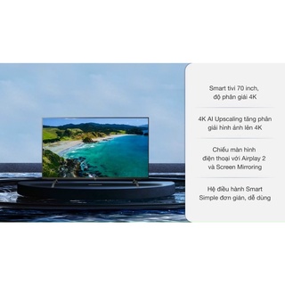 Smart Tivi LG 70 inch 70UN7070PTA