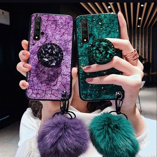 Ốp lưng kính cường lực màu Gradient cho Huawei Nova 5T