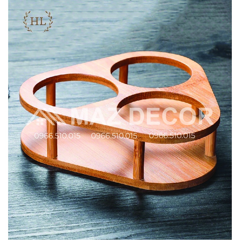 GIÁ SỈ Hũ hủ hộp đựng gia vị thủy tinh đẹp, lọ đựng gia vị cao cấp bộ đựng gia vị đẹp hộp tròn nắp gỗ kèm thìa tiện lợi