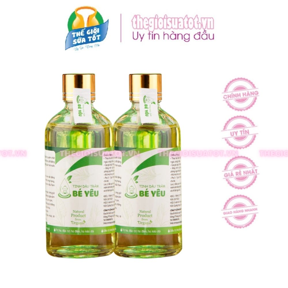 Combo Kem Nẻ Dexeryl 250g &amp; Tinh Dầu Tràm Bé Yêu 100ml Dưỡng Ẩm Giữ Ấm Cho Cả Gia Đình Thegioisuatot