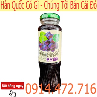 Nước nho hàn quốc woongjin 180ml