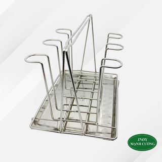 Khay úp cốc inox cao cấp chống gỉ