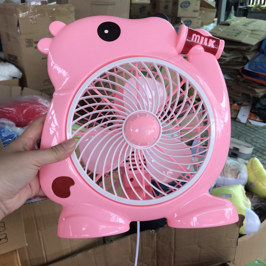 QUẠT ĐIỆN HÌNH THÚ MINI ĐÁNG YÊU