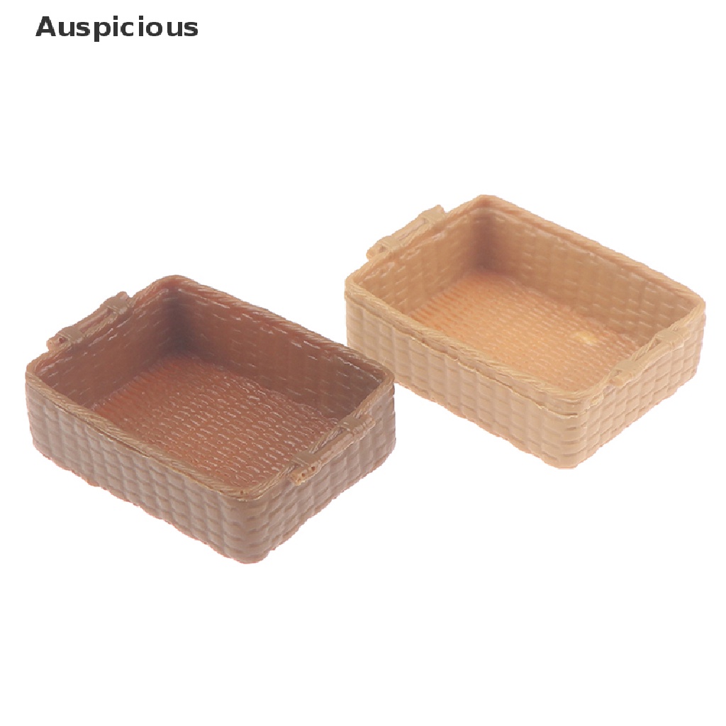 Giỏ Nhựa Đựng Thức Ăn Tỉ Lệ 1 / 12 Trang Trí Nhà Búp Bê