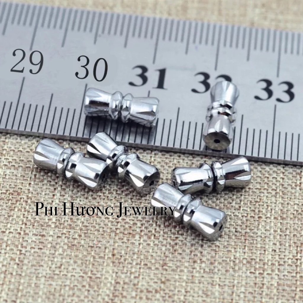 3 cái khoá vặn 5x11mm làm vòng tay, vòng cổ handmade