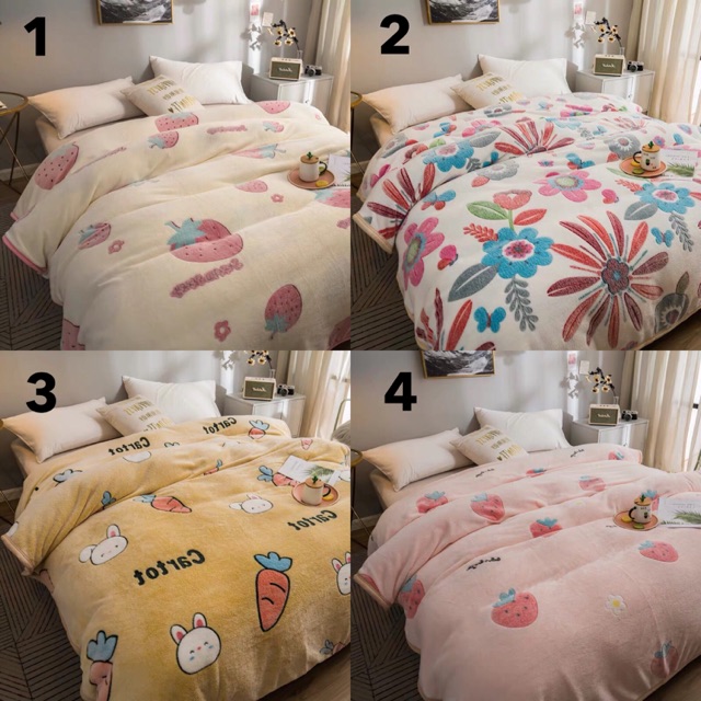 [Order] GIÁ TỐT NHẤT SHOPEE - Chăn lông cừu - Có hình thật