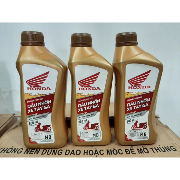 Dầu nhớt chính hiệu Honda dành cho xe tay ga 800ml ( xe tay ga 125cc-150cc )