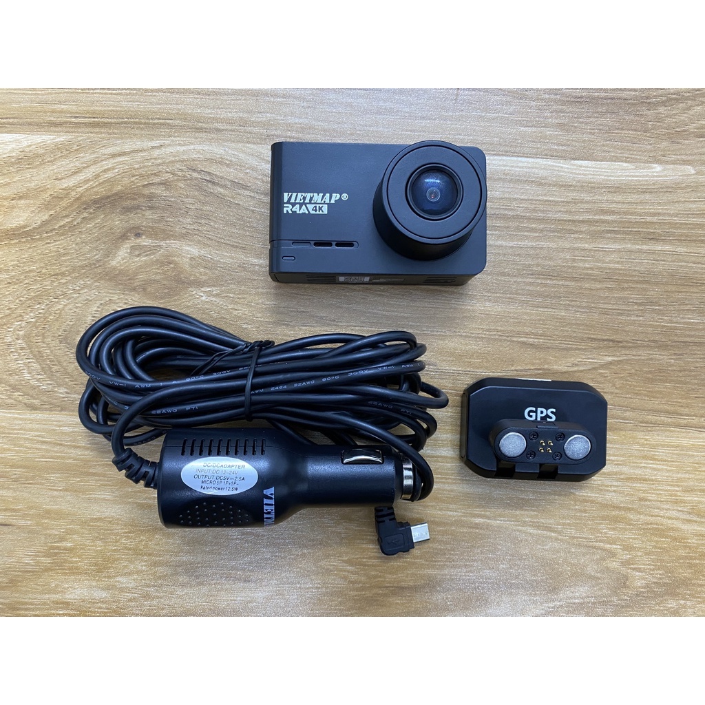 Camera Hành Trình Ô Tô VIETMAP R4A , Nhận Diện Tốc Độ, Định Vị GPS, Quay 4K [ Hàng Trưng Bày]