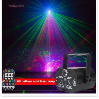 Đèn Led Laser Chiếu Sáng Sân Khấu Mini Cổng Usb