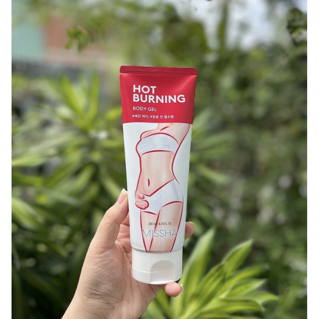[CHÍNH HÃNG] KEM TAN MỠ BỤNG MISSHA HOT BURNING - GEL TAN MỠ HÀN QUỐC HIỆU QUẢ MỜ RẠN 200ML