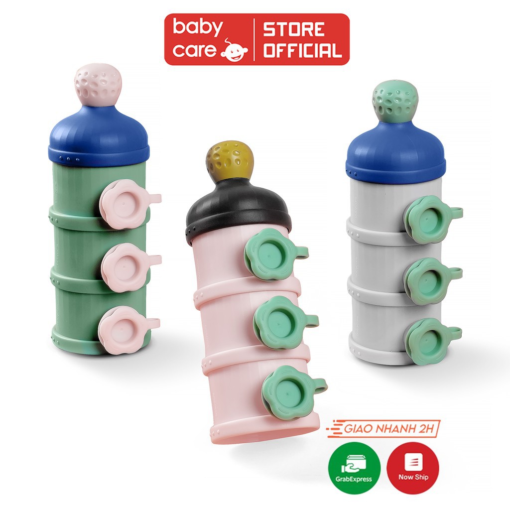 Hộp chia sữa 3 tầng BABYCARE tiện lợi cho bé