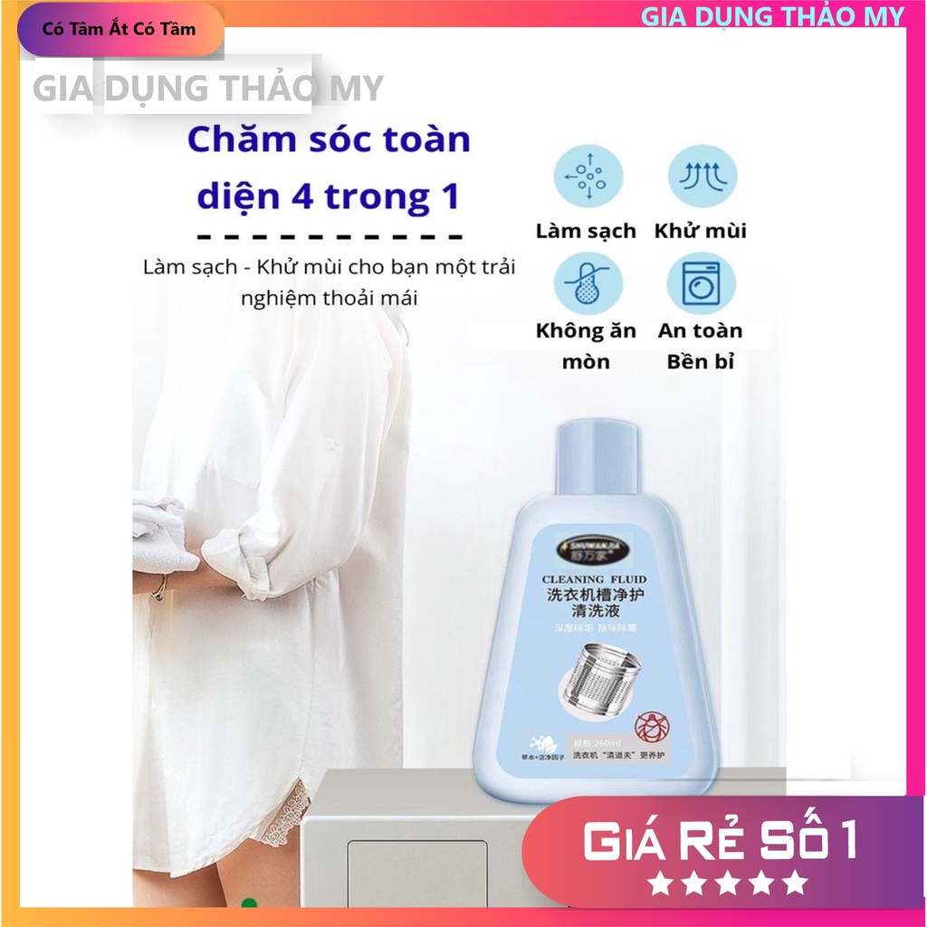 Nước tẩy lồng máy giặt, Vệ sinh lồng máy giặt - Sản phẩm mới 2022