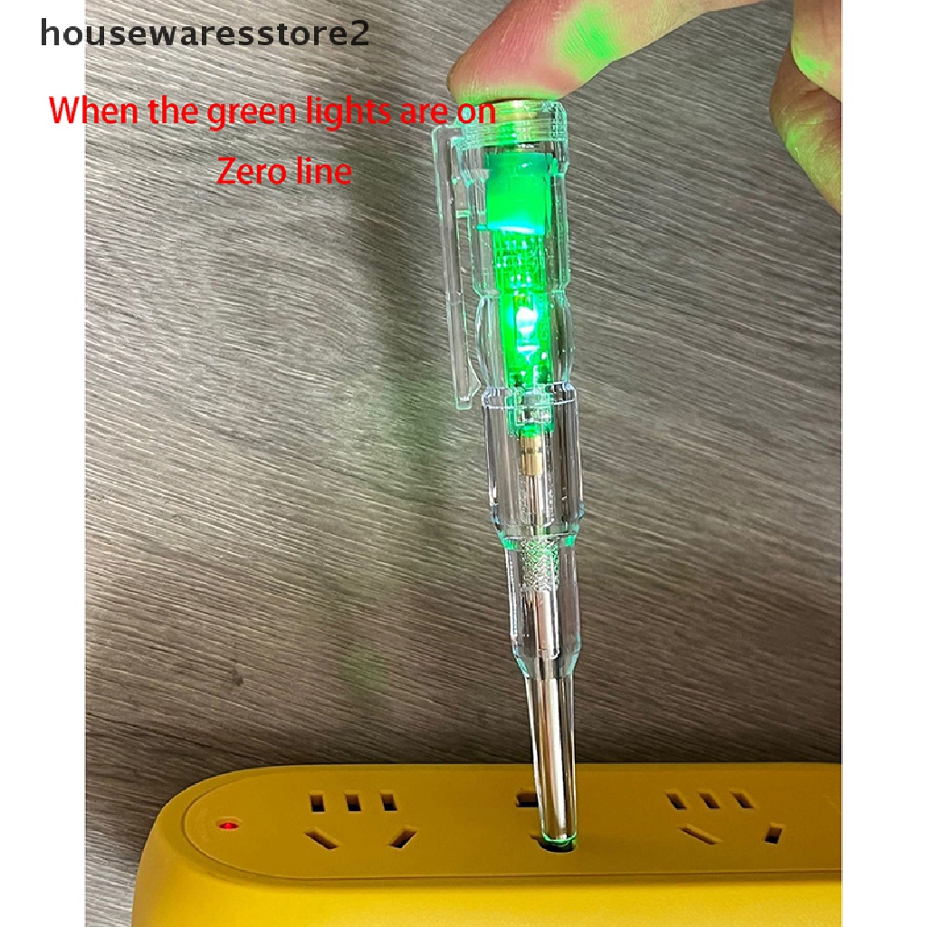 [Housewarestore2] Bút Thử Điện Thông Minh Có Đèn LED Chất Lượng Cao