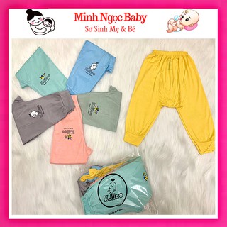 Quần áo sơ sinh🌺freeship🌺set 5c quần dài k.woo petit thun lạnh