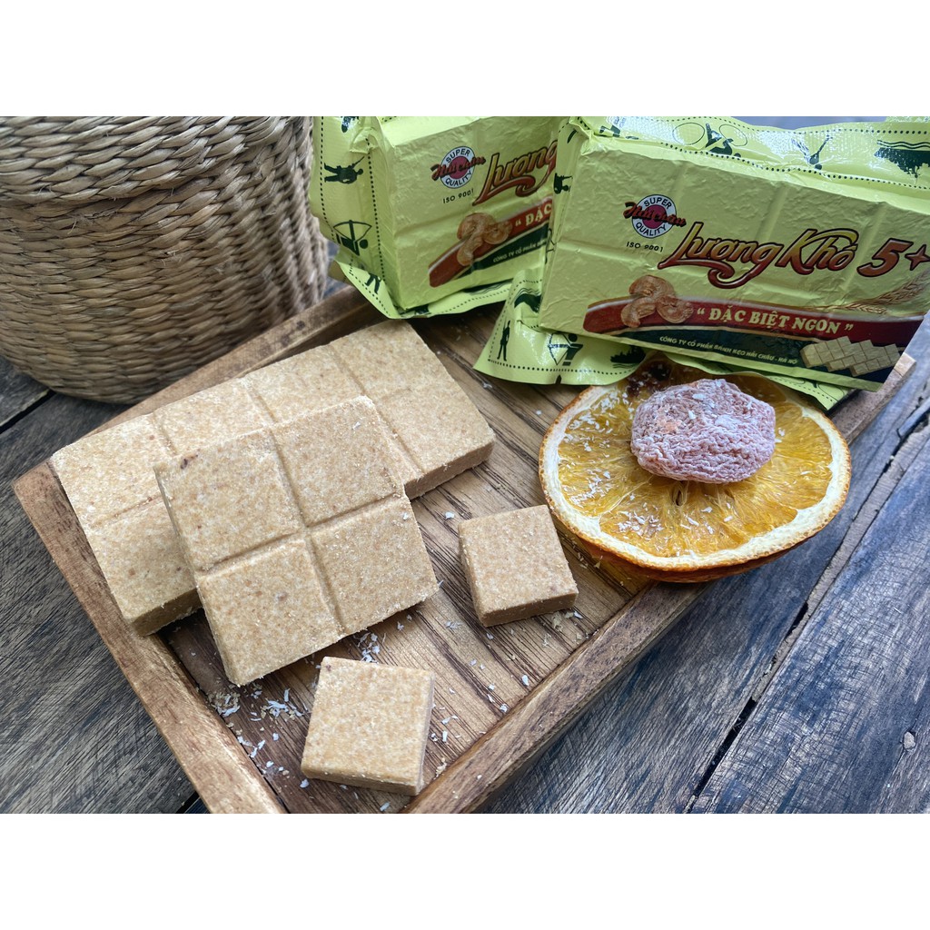 Bộ 10 chiếc lương khô Hải Châu 5+ (70g) - chính hãng