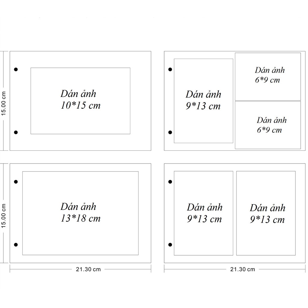 Album ảnh gỗ dán (Tự làm album DIY)