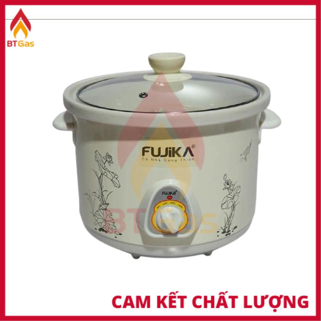 Nồi kho cá điện FUJIKA, nồi nấu cháo chậm đa năng dung tích 1.5L - 2.5L