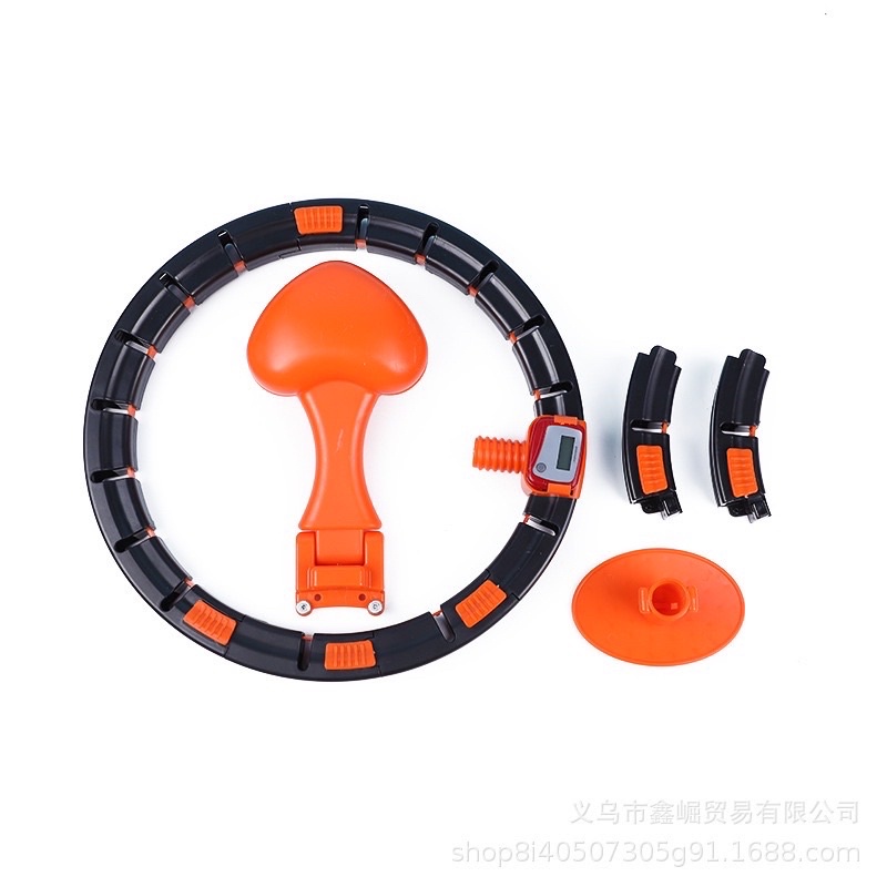 Vòng lắc eo thông minh giảm mỡ bụng có đếm số Hula Hoop, Vòng xoay eo massage giá rẻ Jun