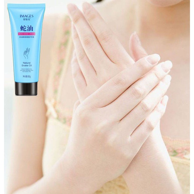 Kem Dưỡng Da Tay Chân Tuýp Lớn Tiết Kiệm Images 80g Chiết Suất 100% Từ Tinh Dầu Tự Nhiên, Màu Ngẫu Nhiên