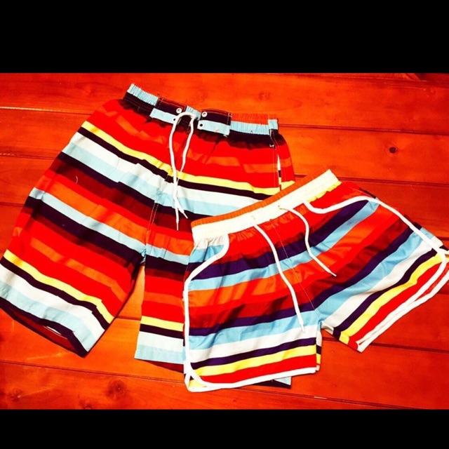 Combo 10 quần kẻ đỏ