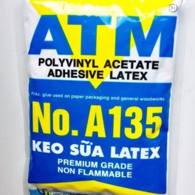 1 kg Keo sữa ATM/keo làm slime/keo dán tường/white glue