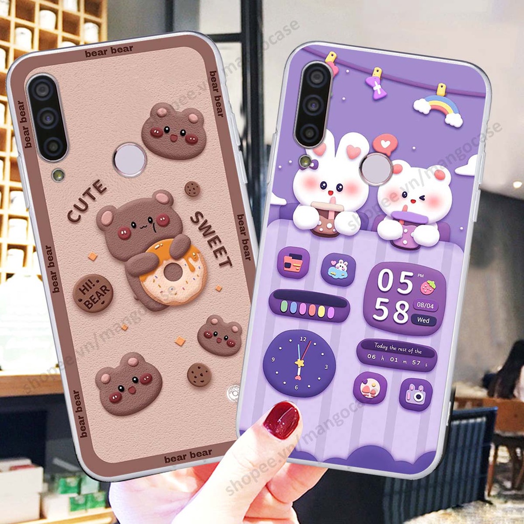 Ốp lưng Vsmart Joy 3 / Joy3 hình gấu, thỏ, đồng hồ cute dễ thương