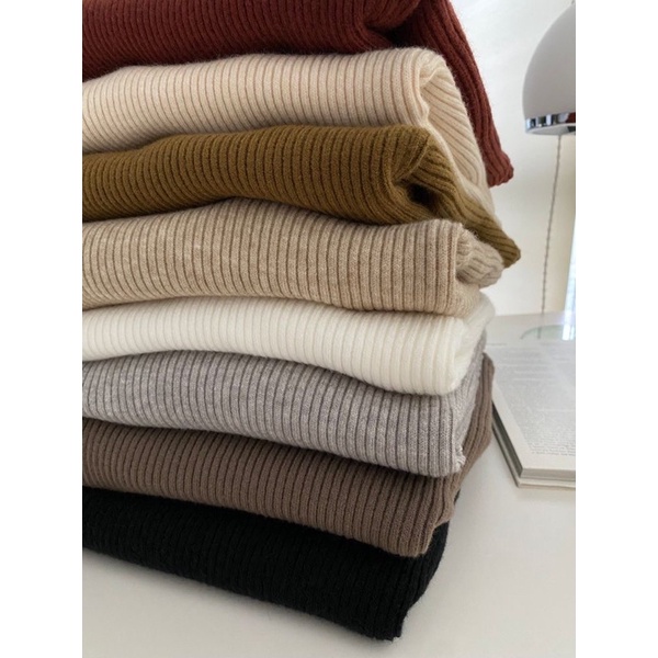 Áo len gân dài tay cổ 3p Comic 103368 | BigBuy360 - bigbuy360.vn