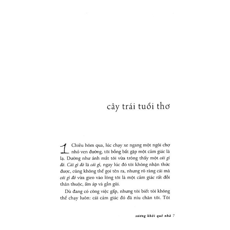 Sách - Sương Khói Quê Nhà