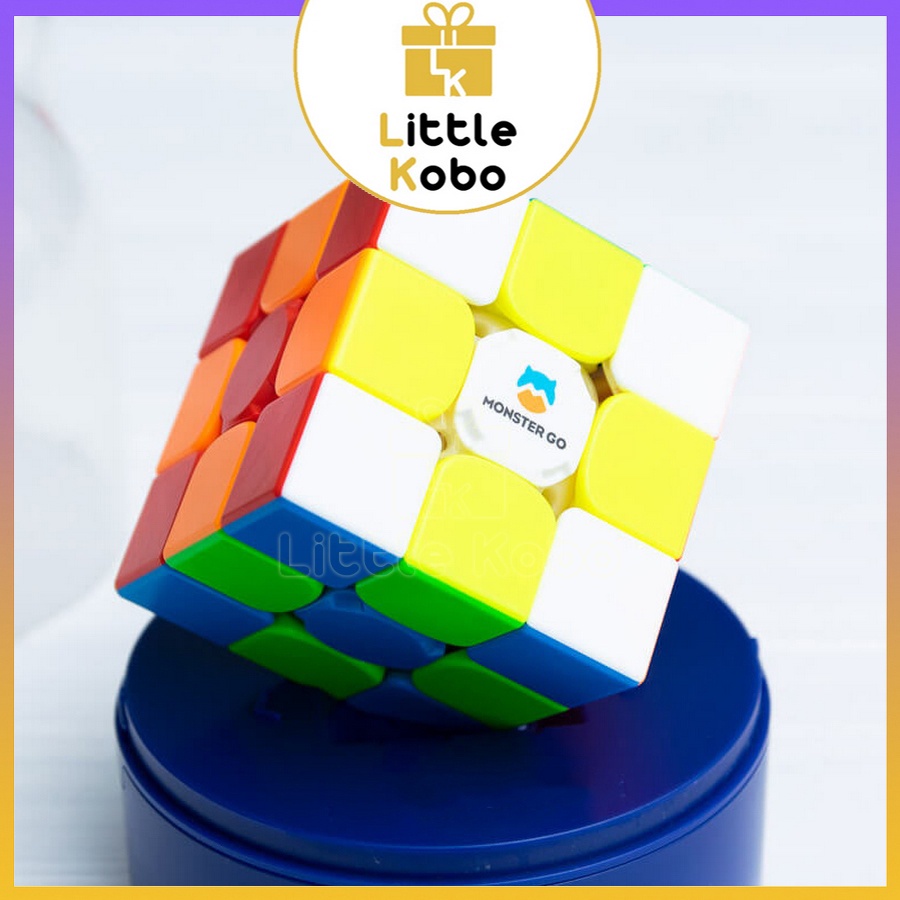 Rubik 3x3 Gan Monster Go AI Bluetooth Smart Cube Rubic Điện Tử Có Nam Châm Đồ Chơi Trí Tuệ Trẻ Em Tư Duy