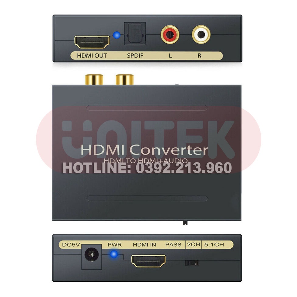 Bộ Chuyển Đổi 4K HDMI Sang HDMI + Âm Thanh Thiết Bị Điện Tử Tiêu Dùng HDMI Sang SPDIF HDMI