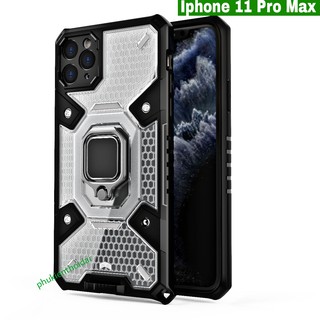 ỐP ƯNG IPHONE 11 PRO MAX TỔ ONG NHẪN IRING KIỂU DÁNG UAG CHỐNG SỐC GIÁ ĐỠ THỜI TRANG