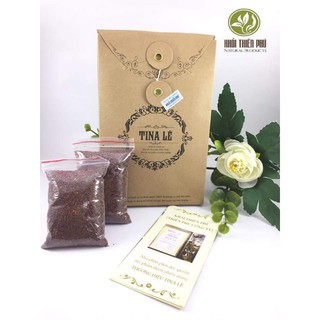 Mặt nạ ngũ hoa hạt tina lê