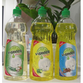 Nước Rửa Chén Bát Organic V-Green 400ml