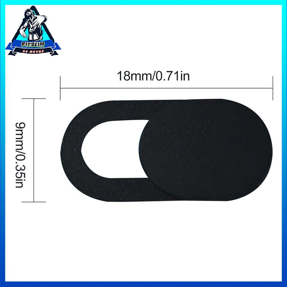3 cái WebCam Bìa Màn trập Nam châm Thanh trượt Nhựa Phổ dụng Chống gián điệp Nắp máy ảnh [8/4]
